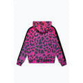 Black-Pink - Side - Hype Girls Leopard Print Tracksuit