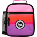 Pink-Black - Front - Hype Fade Lunch Bag