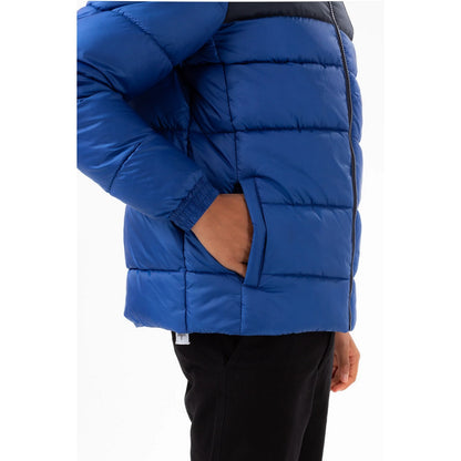 Cobalt Blue-Black - Lifestyle - Hype Boys Colour Block Padded Jacket