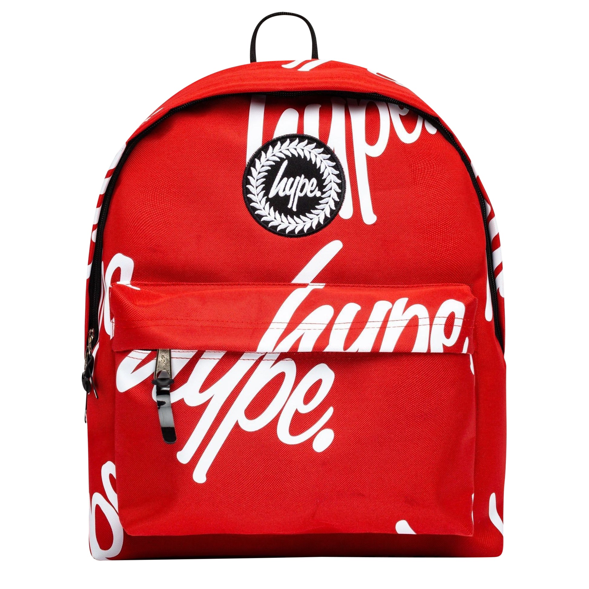 Red-White - Front - Hype Crest Backpack