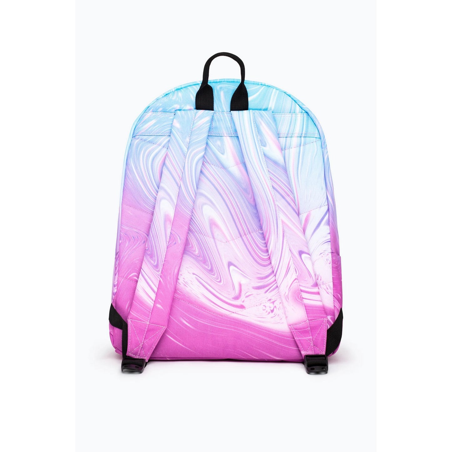 Teal-Purple - Back - Hype Marble Crest Backpack