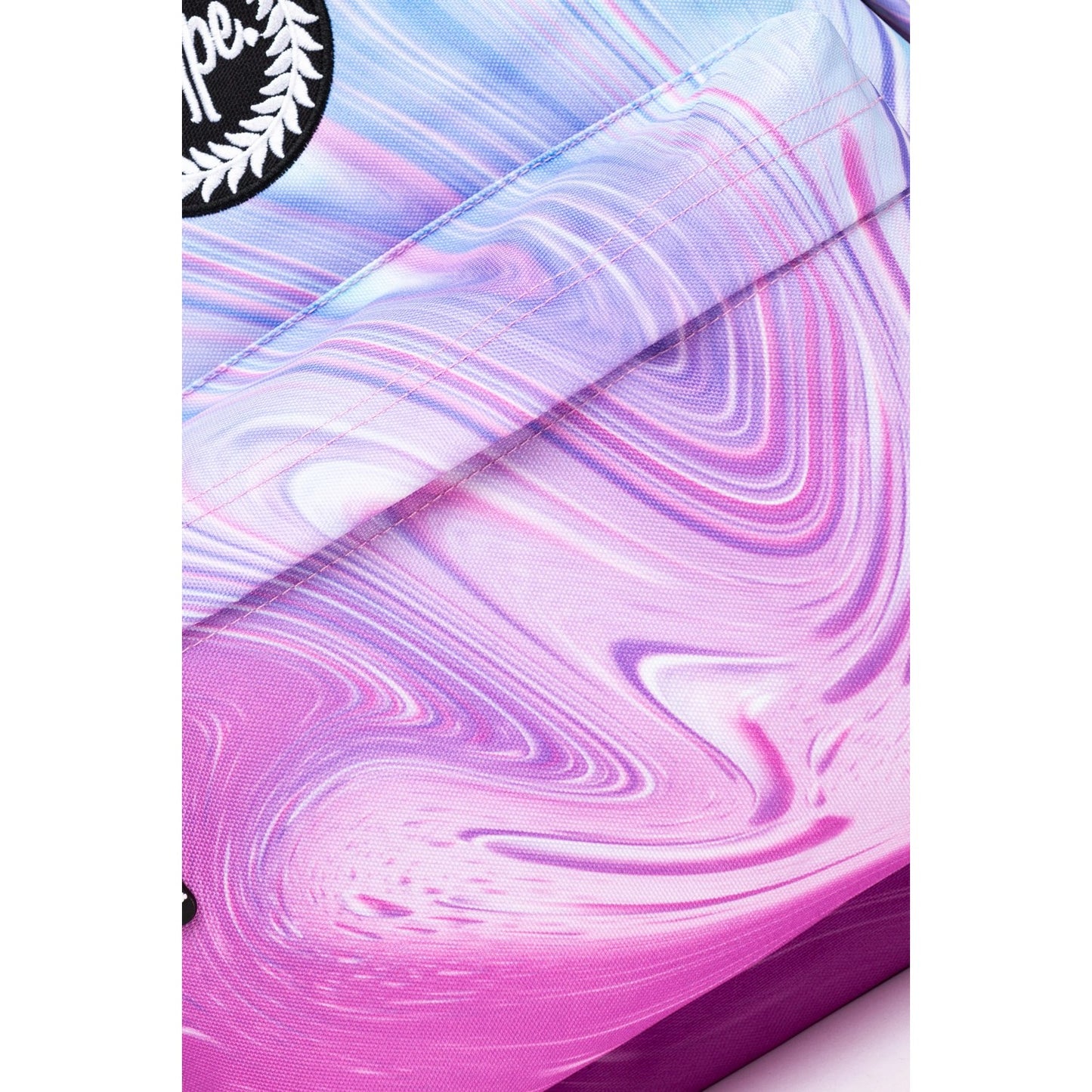 Teal-Purple - Close up - Hype Marble Crest Backpack