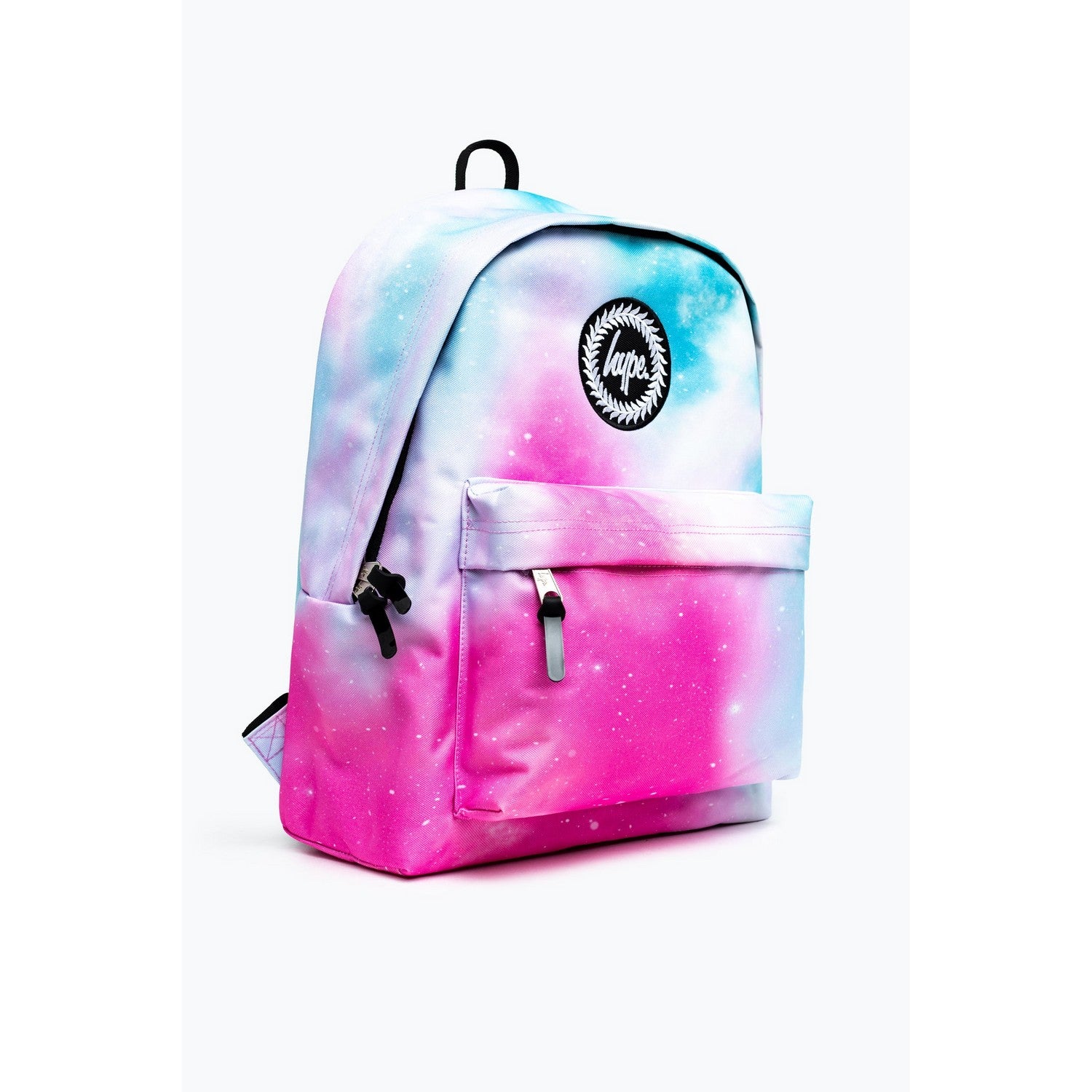 Pink-Pastel - Side - Hype Fade Script Backpack