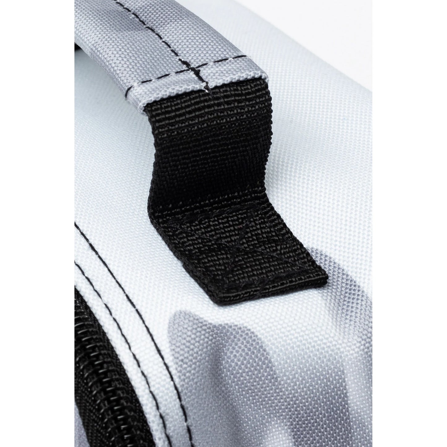 Monochrome - Close up - Hype Gradient Drips Crest Lunch Bag