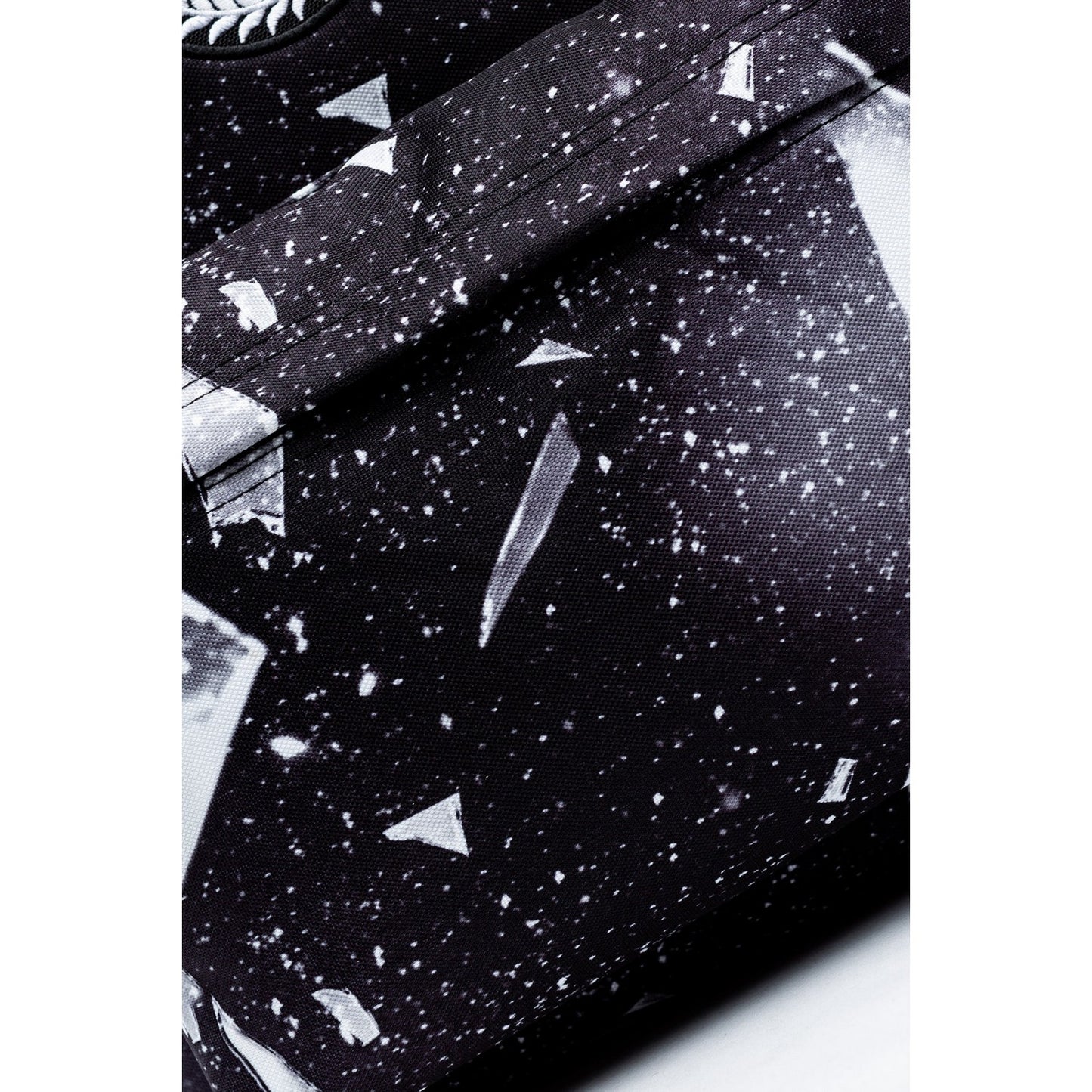 Black-White - Side - Hype Explosion Crest Backpack