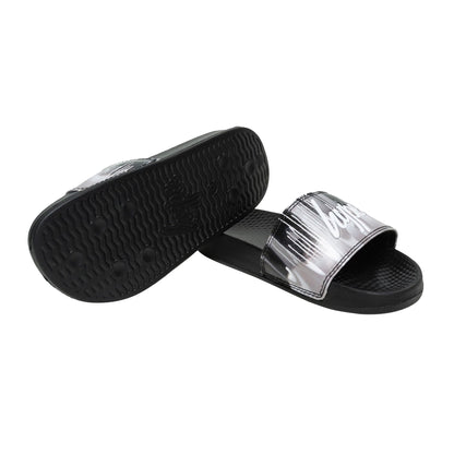 Black-White - Pack Shot - Hype Childrens-Kids Gradient Drips Mini Script Sliders