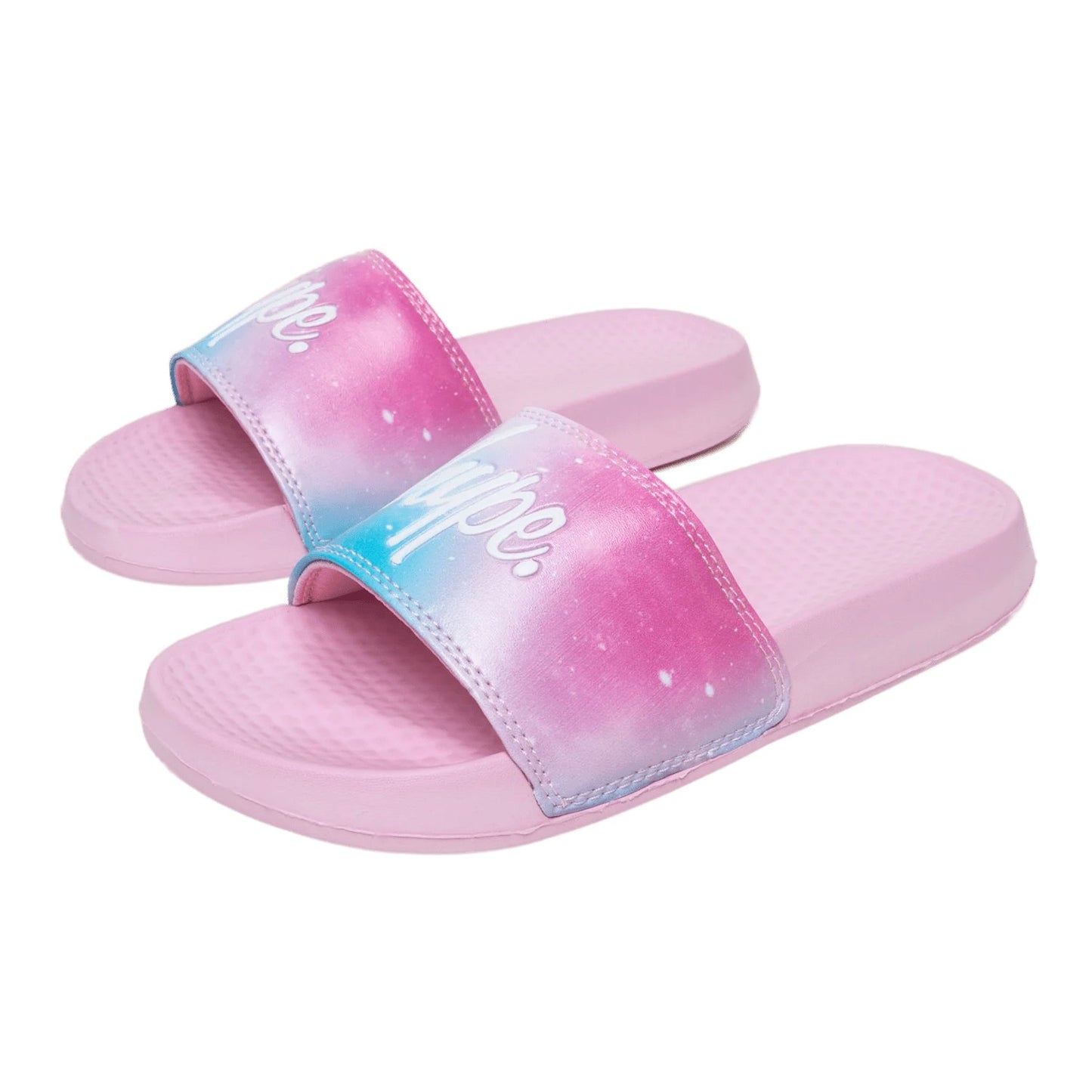 Pink-Blue - Back - Hype Childrens-Kids Script Sliders