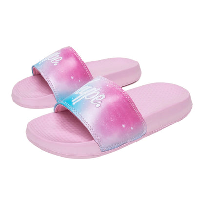 Pink-Blue - Back - Hype Childrens-Kids Script Sliders