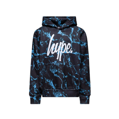 Black - Front - Hype Boys X-Ray Pool Mini Script Hoodie