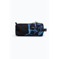 Black - Back - Hype Marble Ink Mini Crest Pencil Case