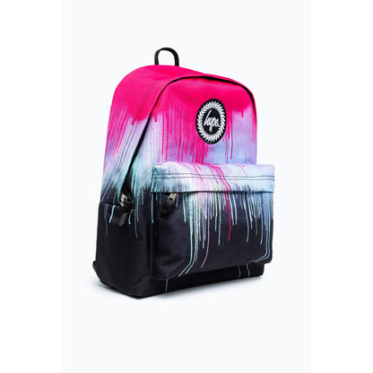 Pink - Side - Hype Drip Crest Backpack