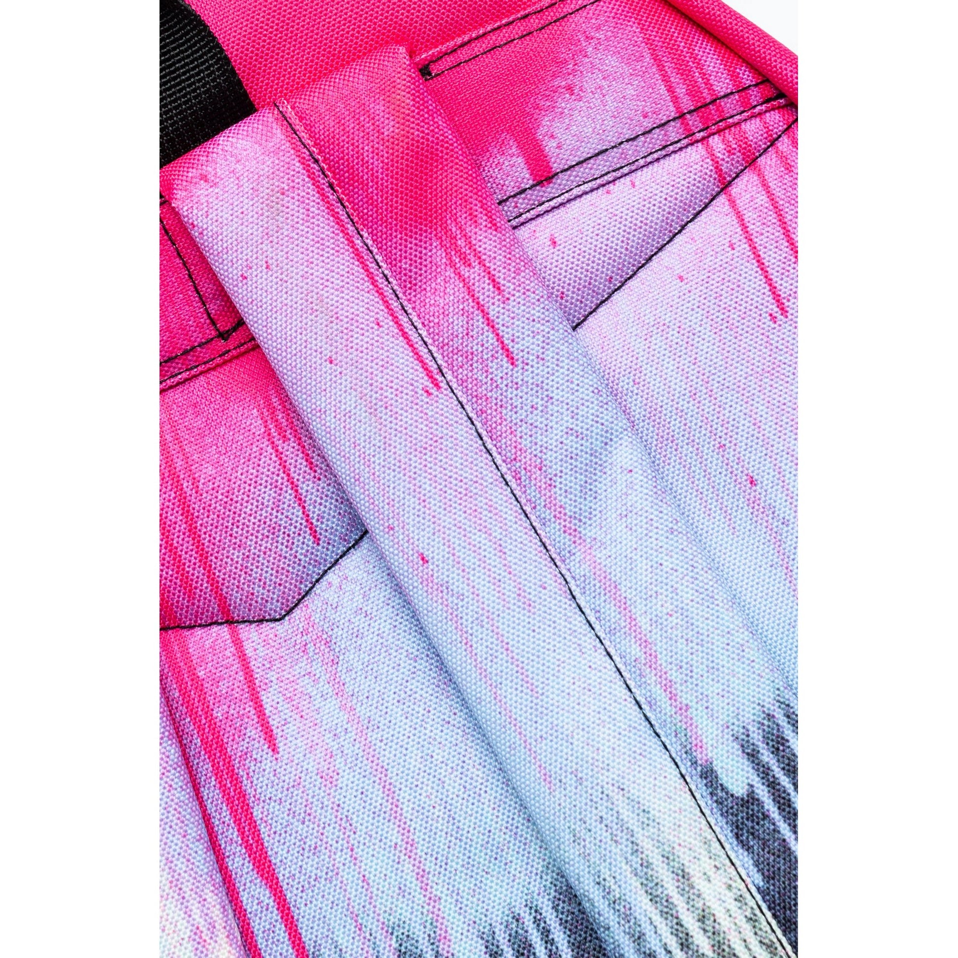 Pink - Close up - Hype Drip Crest Backpack