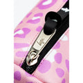 Pink - Side - Hype Tone On Tone Leopard Crest Pencil Case