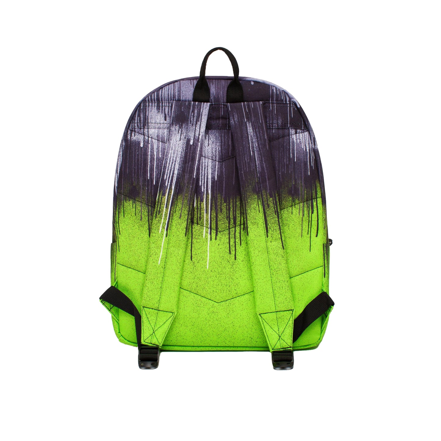 Green-Black-White - Back - Hype Drips Backpack