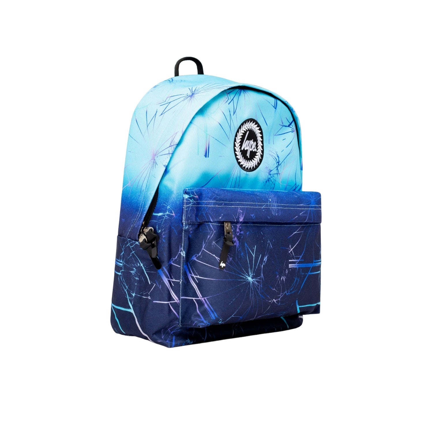 Blue - Side - Hype Gradient Smashed Backpack
