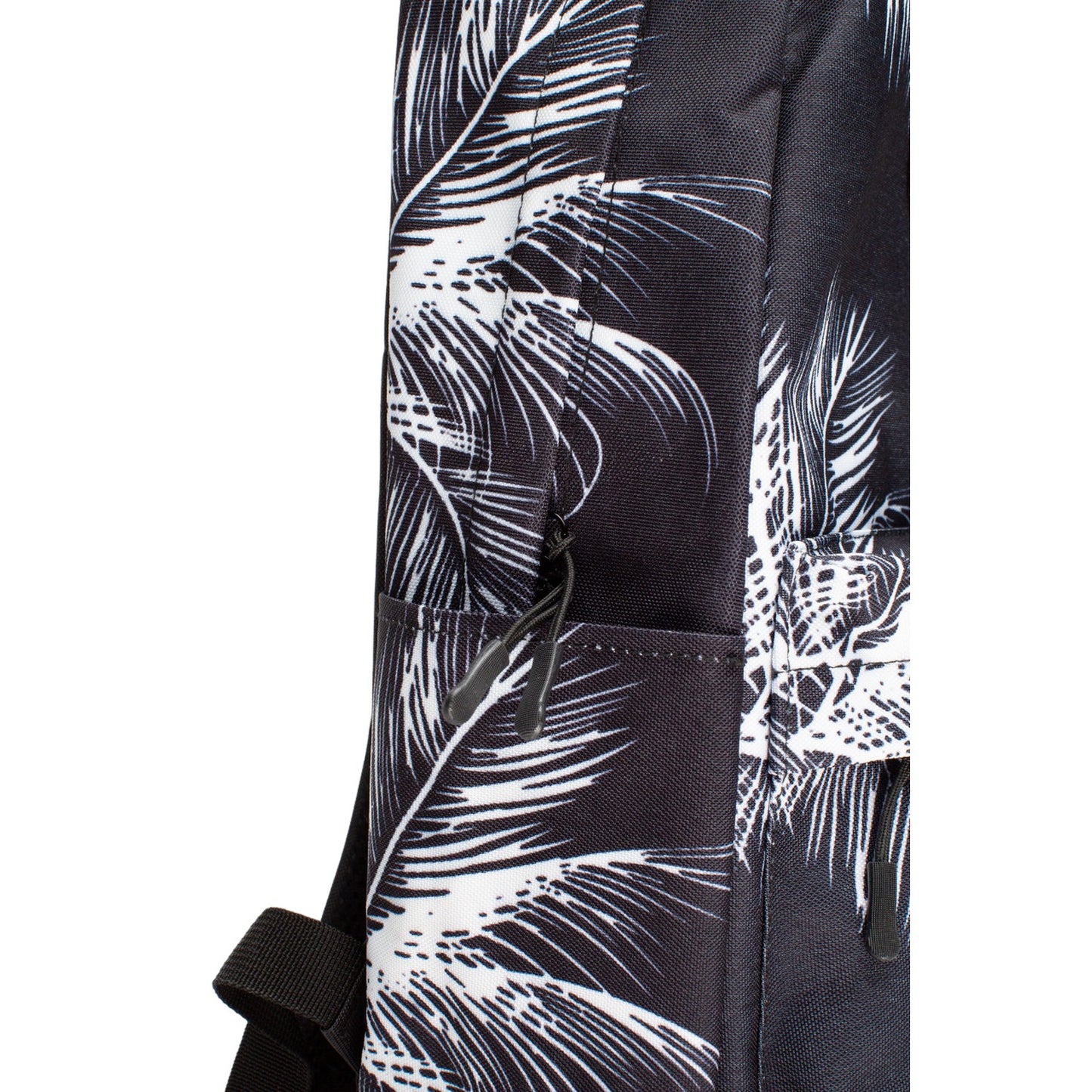 Black-White - Lifestyle - Hype Palm Leaf Backpack