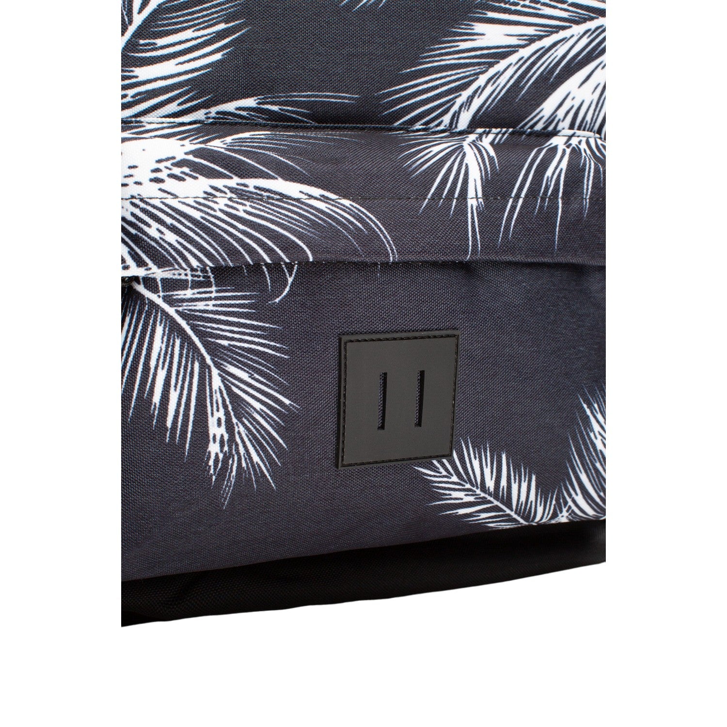 Black-White - Pack Shot - Hype Palm Leaf Backpack