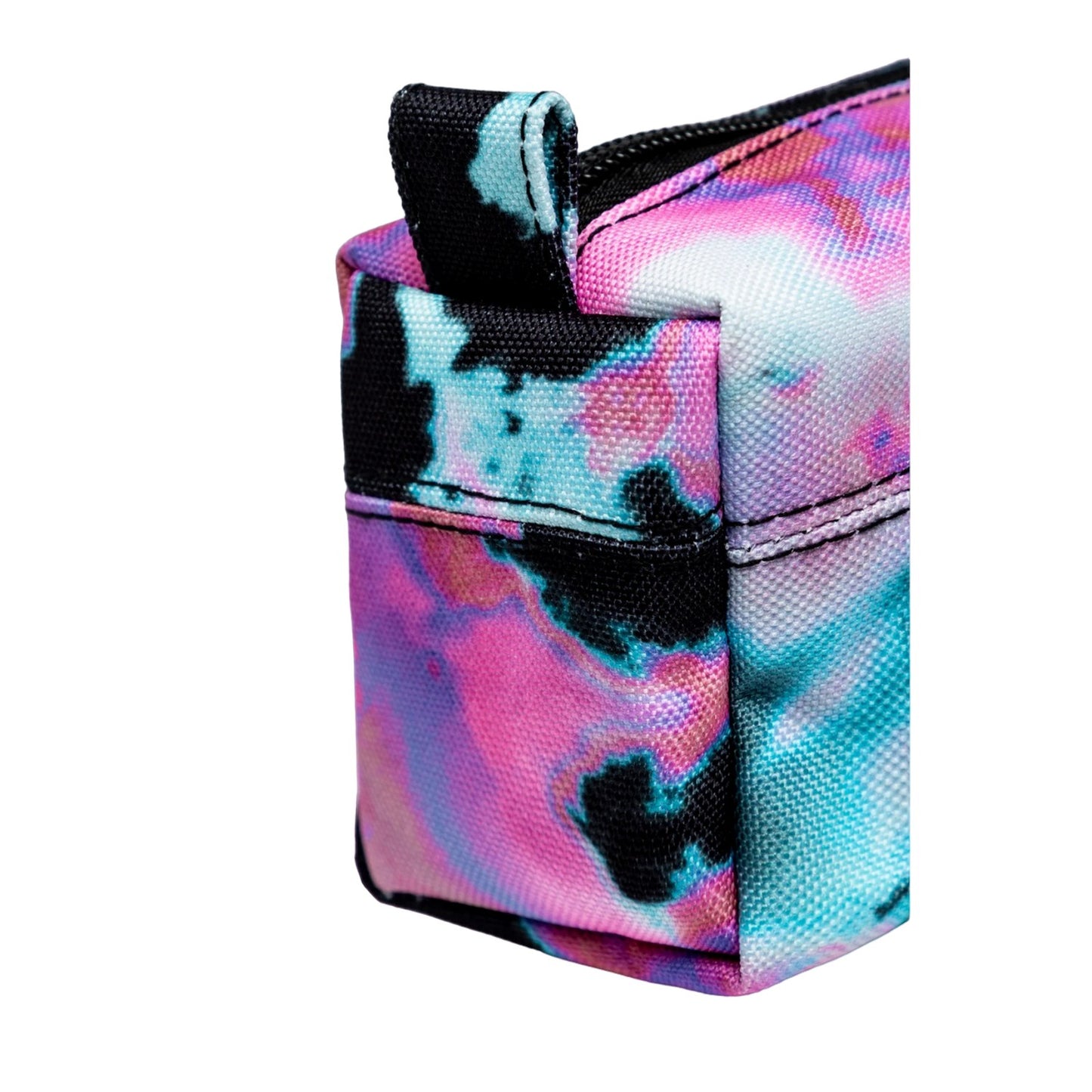 Black-Pink - Close up - Hype Tie Dye Pencil Case