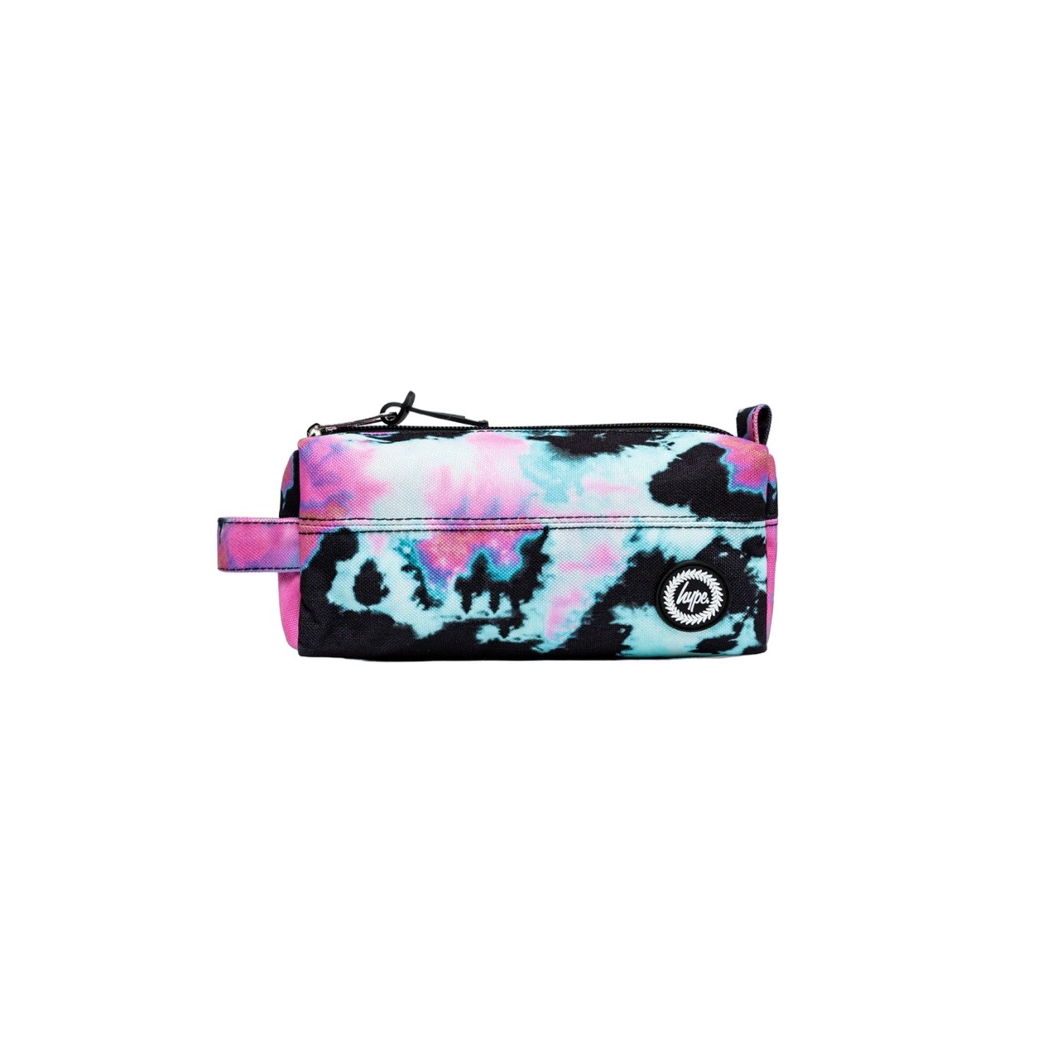 Black-Pink - Front - Hype Tie Dye Pencil Case
