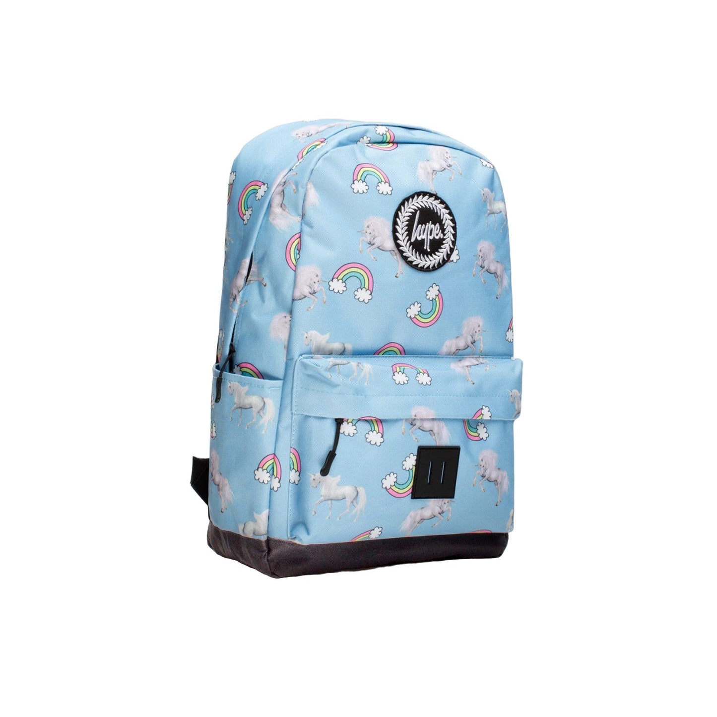 Blue - Side - Hype Unicorn Rainbow Backpack