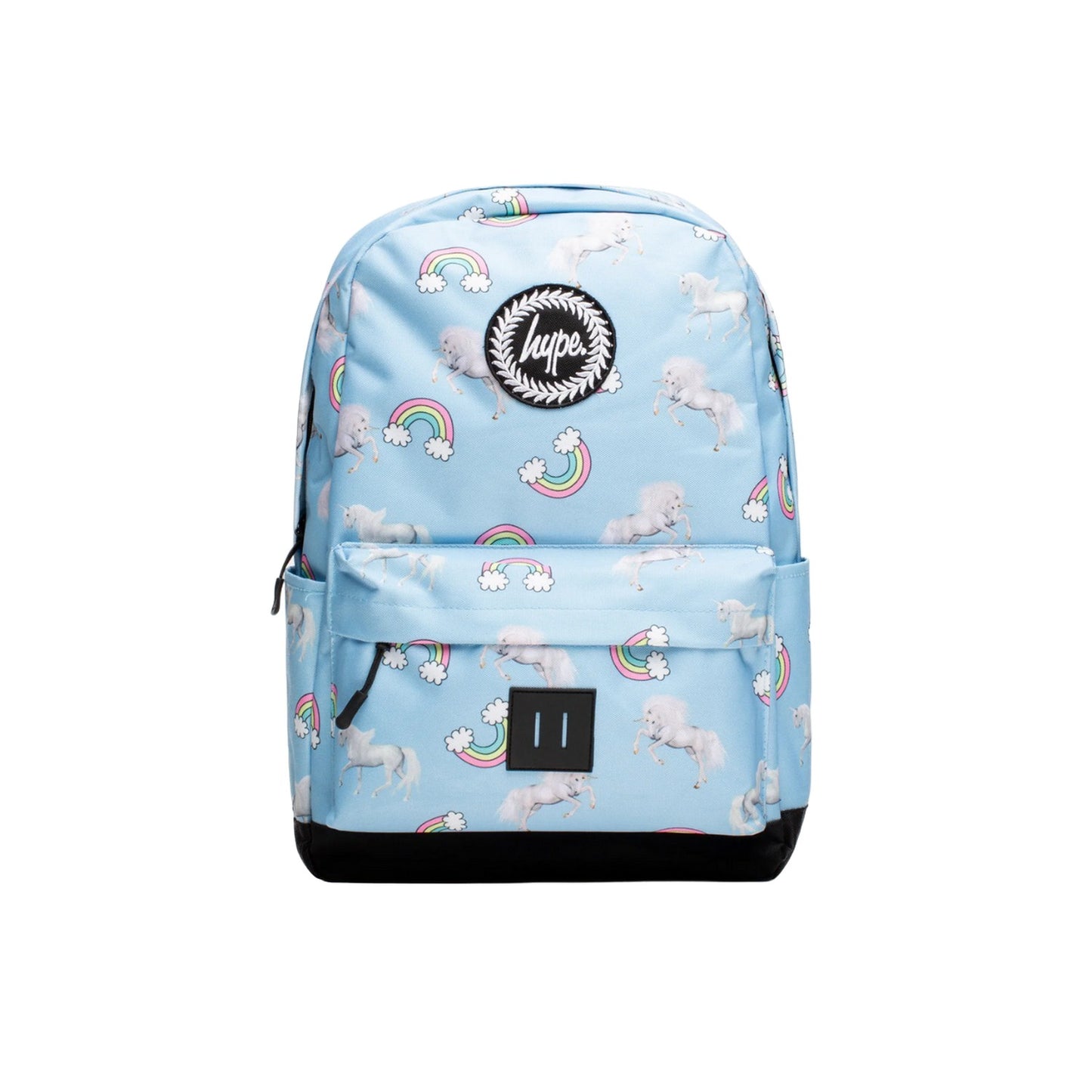 Blue - Front - Hype Unicorn Rainbow Backpack