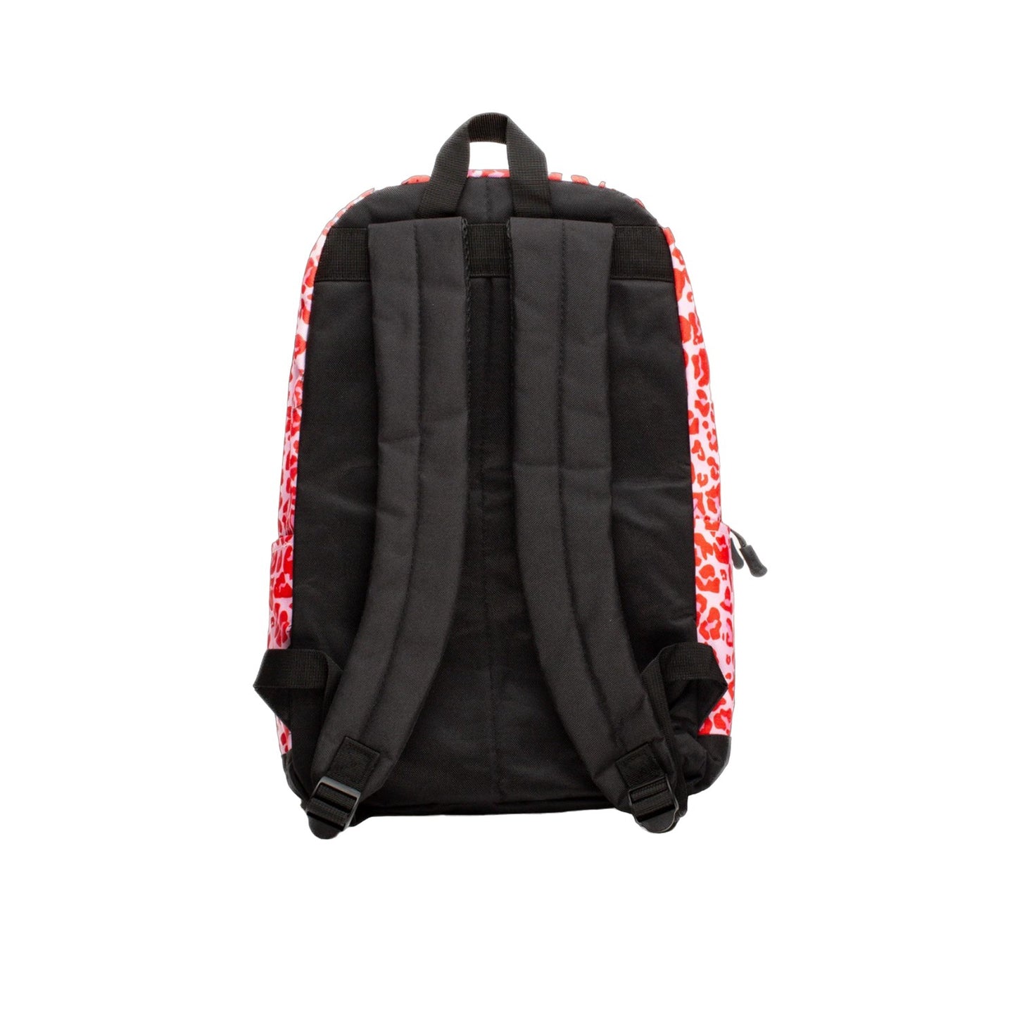 Pink-Red - Back - Hype Leopard Backpack