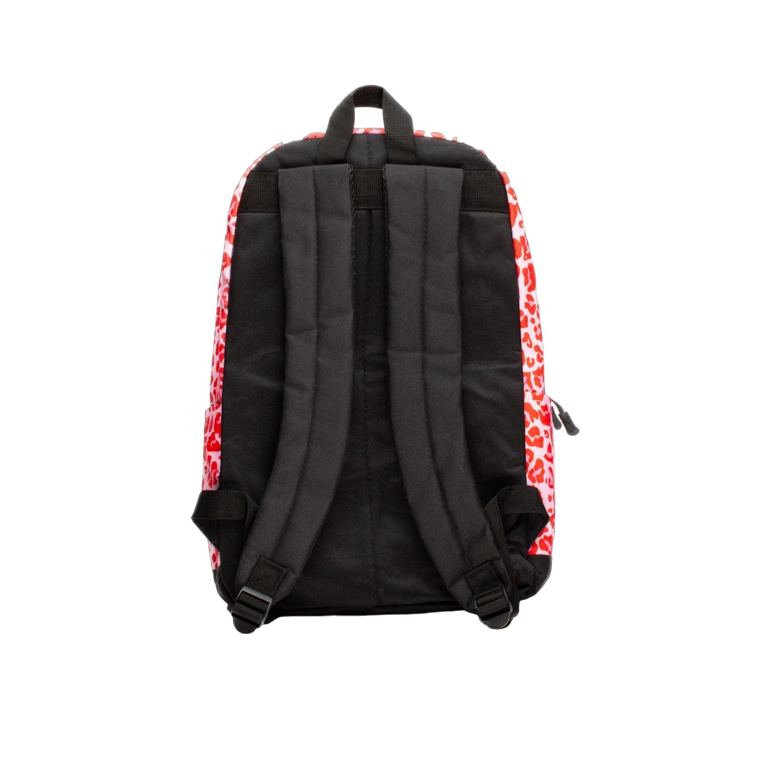 Pink-Red - Back - Hype Leopard Backpack
