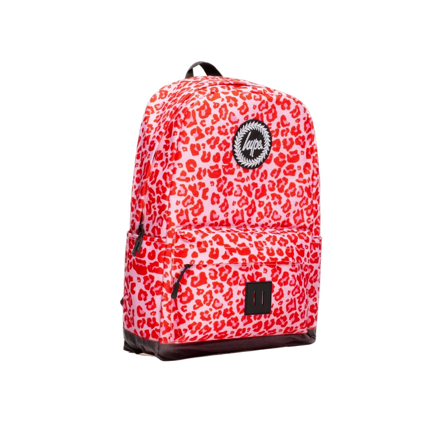 Pink-Red - Side - Hype Leopard Backpack