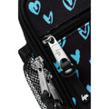 Black-Blue-Purple - Pack Shot - Hype Scribble Heart Crest Lunch Bag