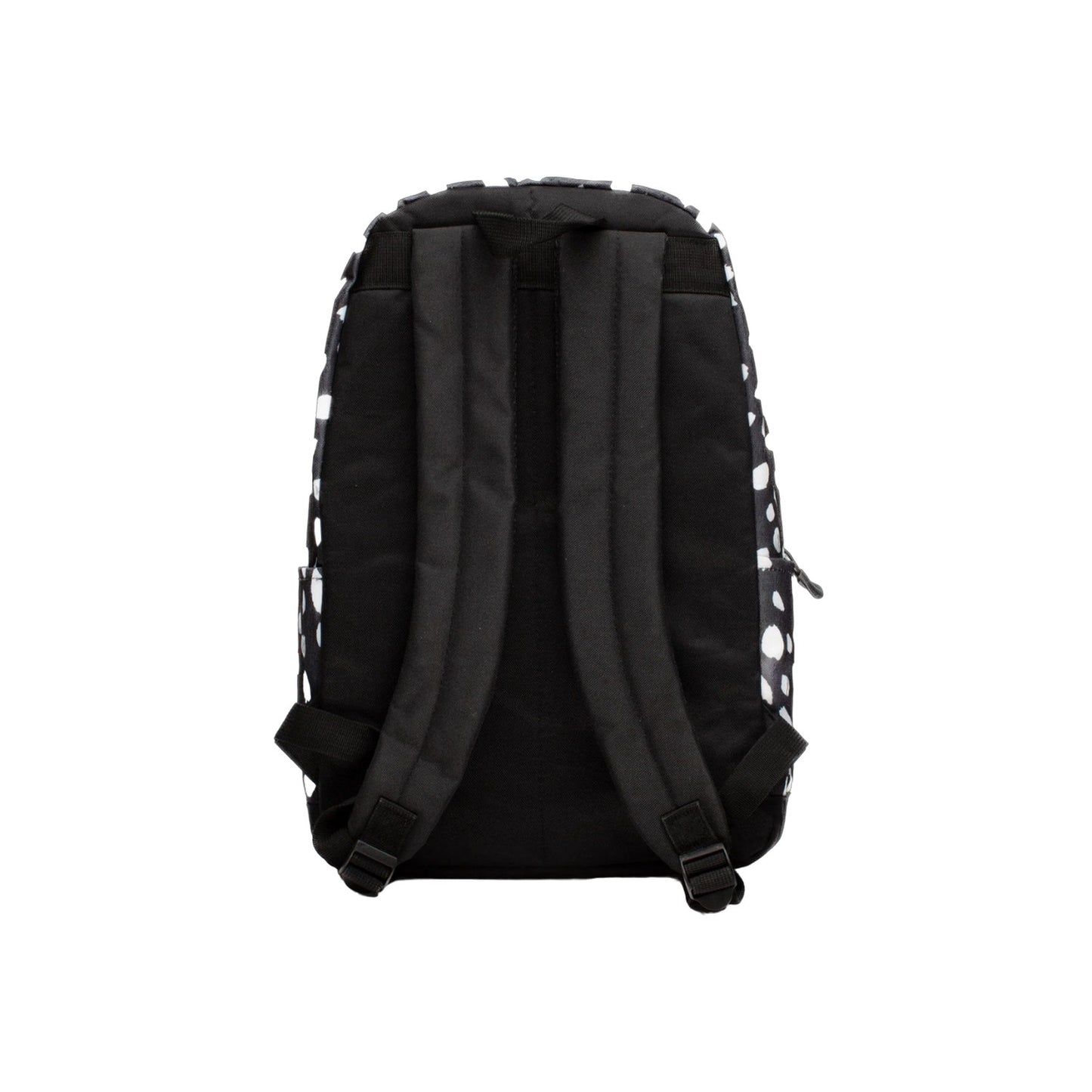 Black-White - Back - Hype Spotted Backpack