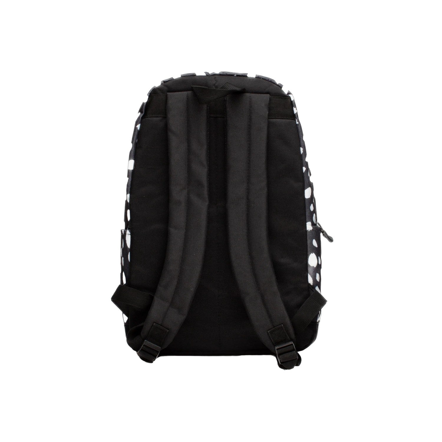 Black-White - Back - Hype Spotted Backpack