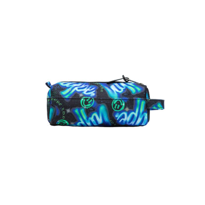 Blue-Black-Green - Back - Hype Electric Smile Script Pencil Case