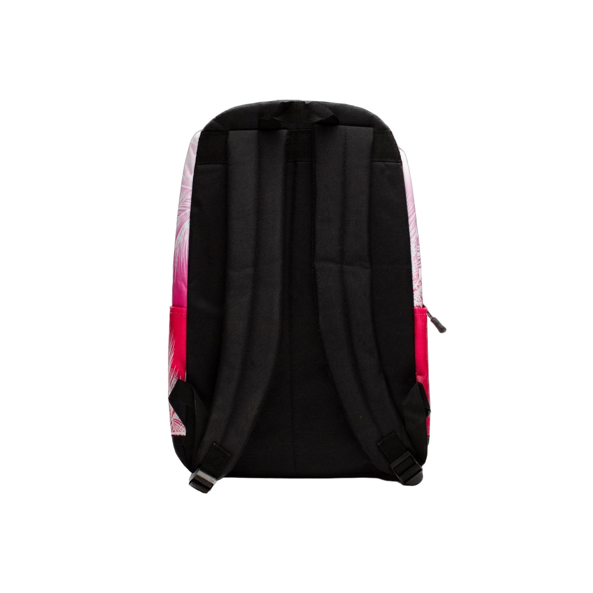 Pink-Red-Black - Back - Hype Palm Leaf V2 Backpack