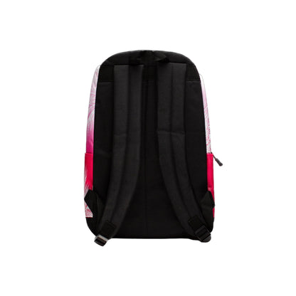 Pink-Red-Black - Back - Hype Palm Leaf V2 Backpack