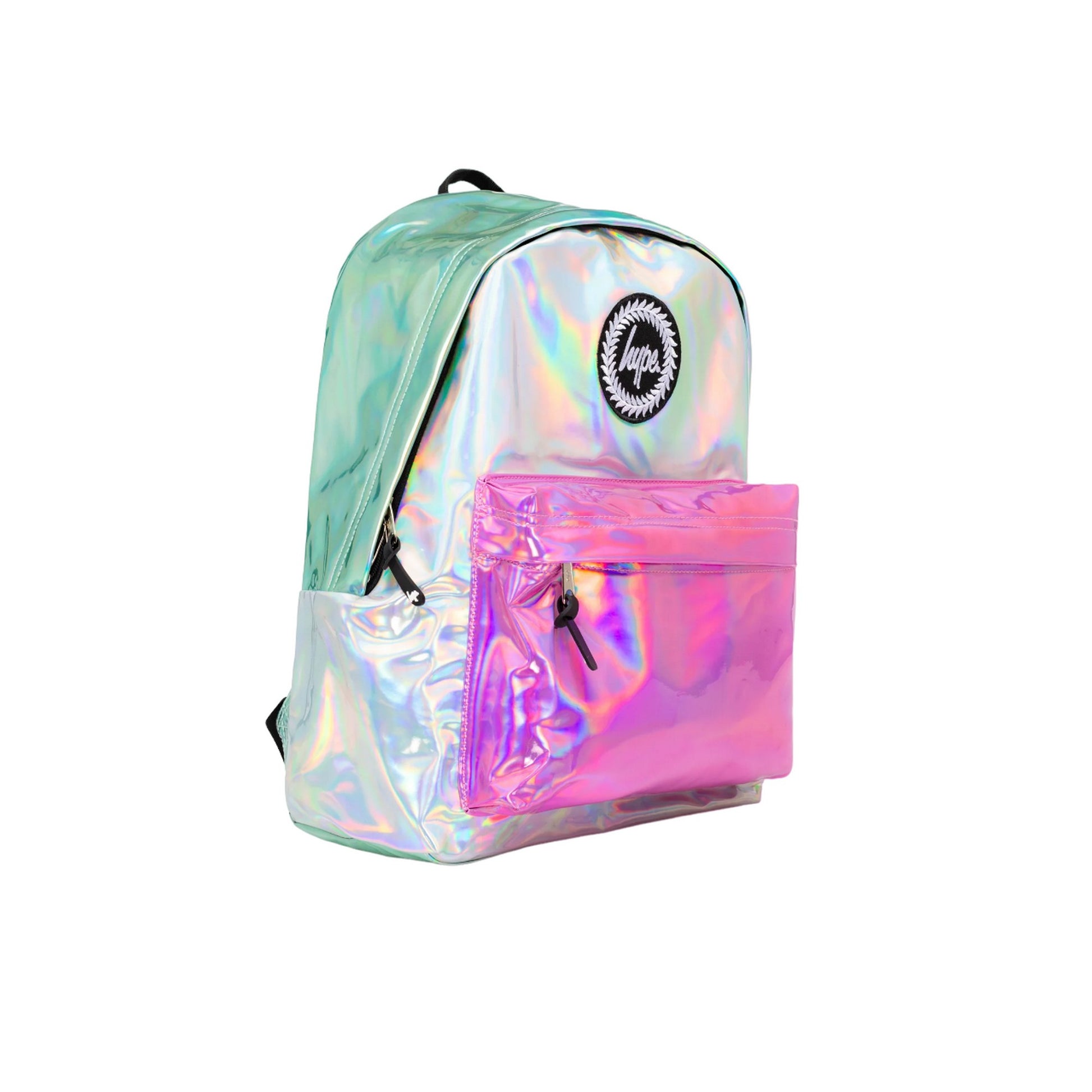 Multicoloured - Side - Hype Multi Holographic Backpack