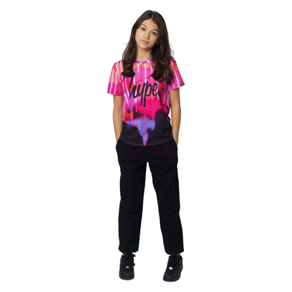 Multicoloured - Lifestyle - Hype Girls Camo Drips T-Shirt