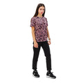 Purple-Black-Cream - Lifestyle - Hype Girls Tonal Leopard Print T-Shirt
