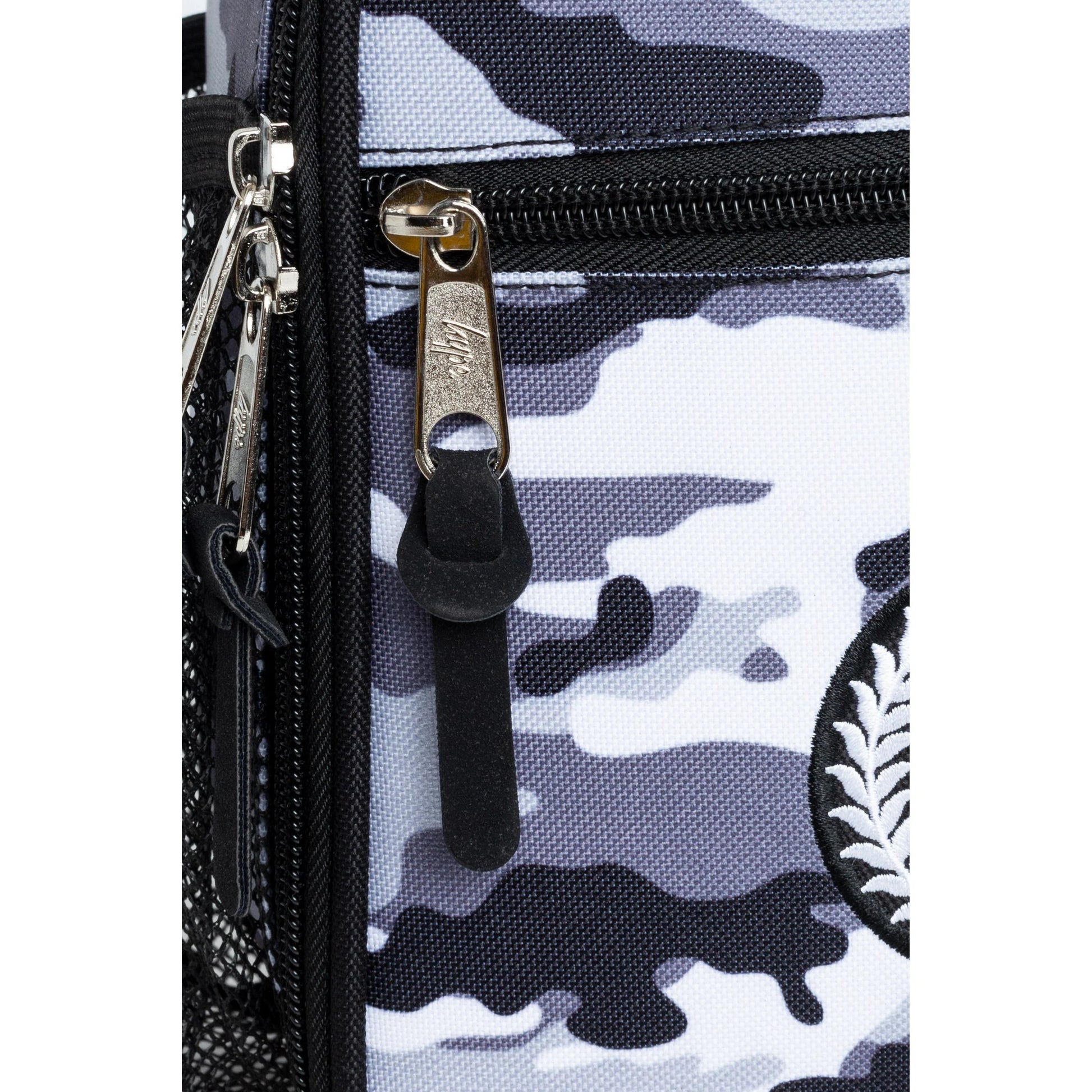 Black-White - Pack Shot - Hype Mono Camo Lunch Bag