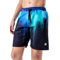 Multicoloured - Side - Hype Boys Neon Drips Swim Shorts