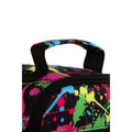 Black-Multicoloured - Side - Hype Graffiti Lunch Bag