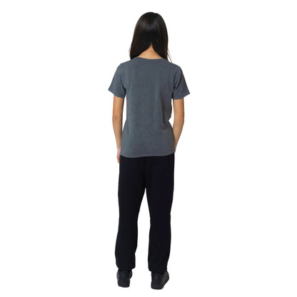 Black - Lifestyle - Hype Girls Butterfly Acid Wash T-Shirt