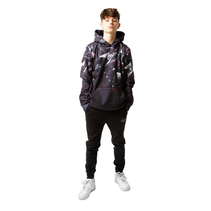 Black-Red-Grey - Lifestyle - Hype Boys Shatter Hoodie