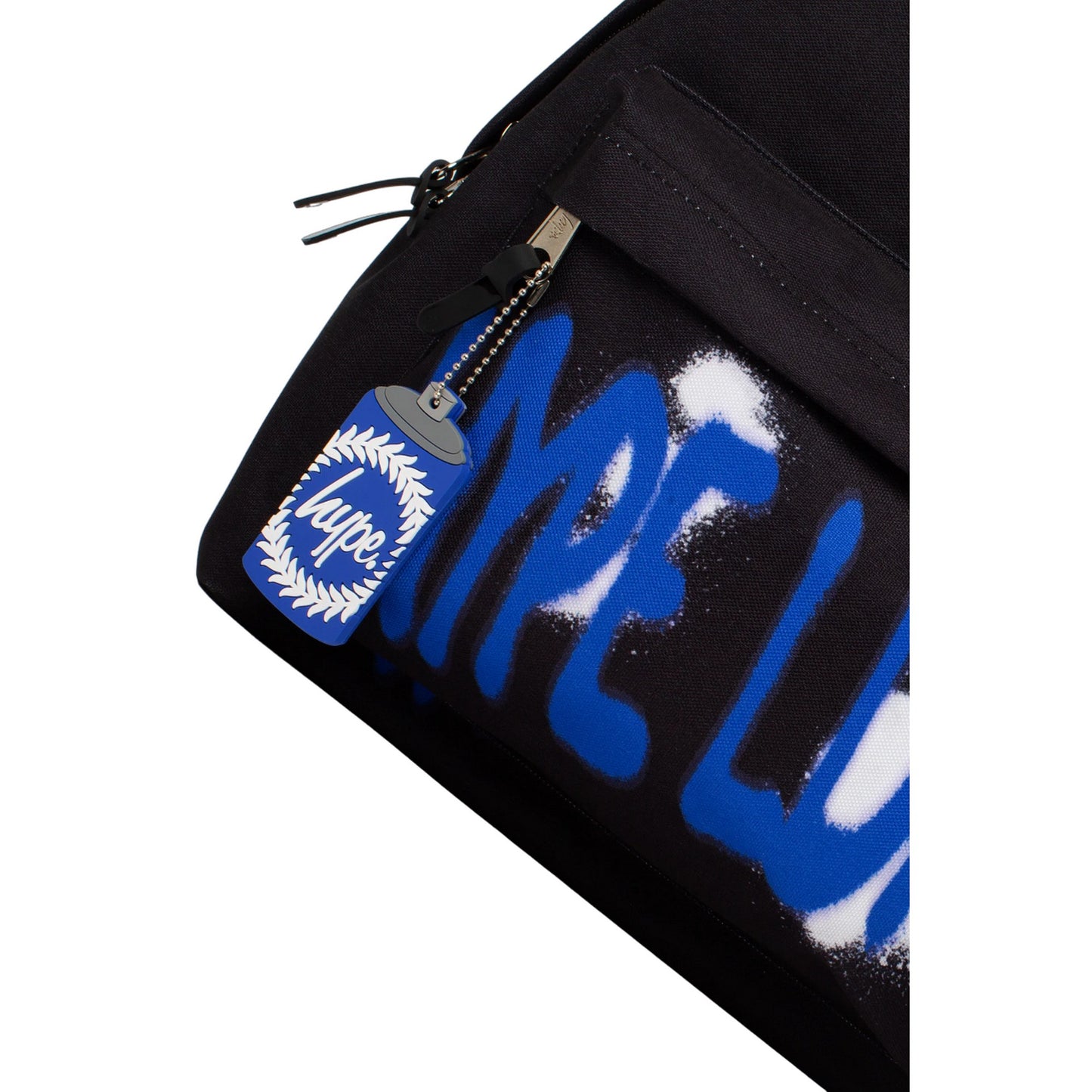 Black-Blue-White - Side - Hype LDN Graffiti Backpack