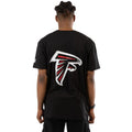 Black - Back - Hype Unisex Adult Atlanta Falcons NFL T-Shirt