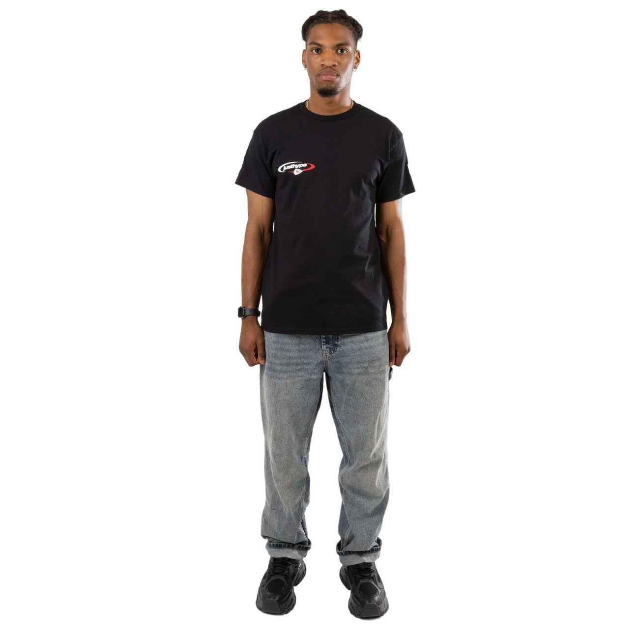 Black - Side - Hype Unisex Adult Kansas City Chiefs NFL T-Shirt