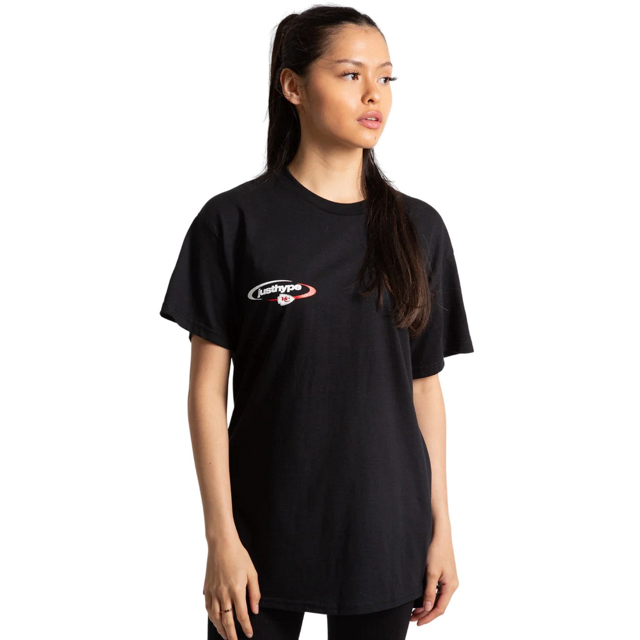 Black - Lifestyle - Hype Unisex Adult Kansas City Chiefs NFL T-Shirt