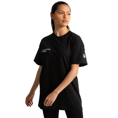 Black - Side - Hype Unisex Adult NFL T-Shirt