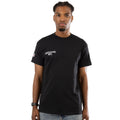 Black - Front - Hype Unisex Adult NFL T-Shirt