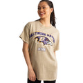 Sand - Side - Hype Unisex Adult Baltimore Ravens NFL T-Shirt