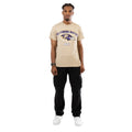Sand - Pack Shot - Hype Unisex Adult Baltimore Ravens NFL T-Shirt